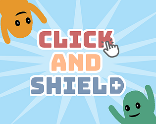 Click And Shield title screen with the welcome scene introducing the cybersecurity theme